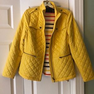 Talbots Quilted Jacket size medium like new